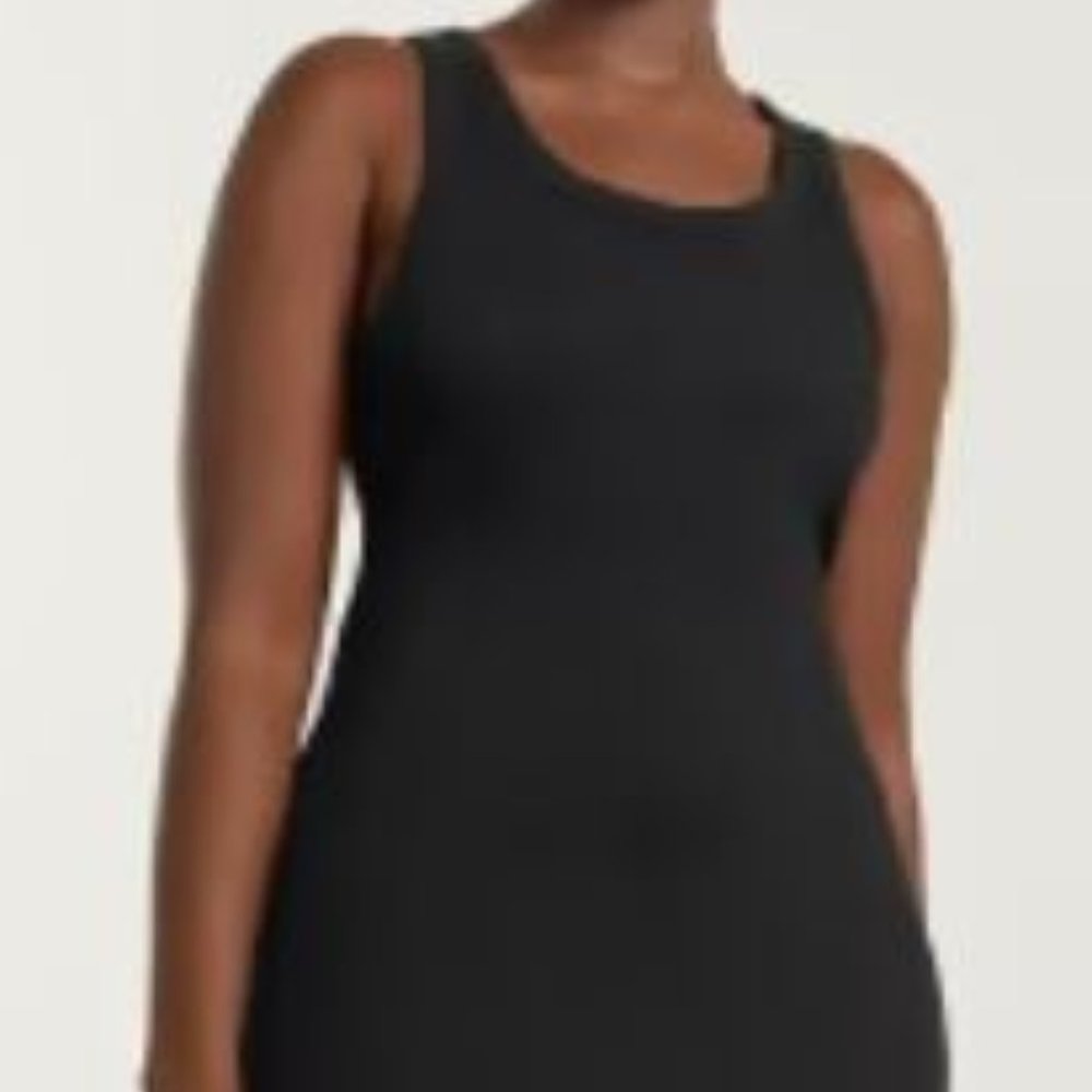 Everlane Ribbed Tank Midi Dress XL